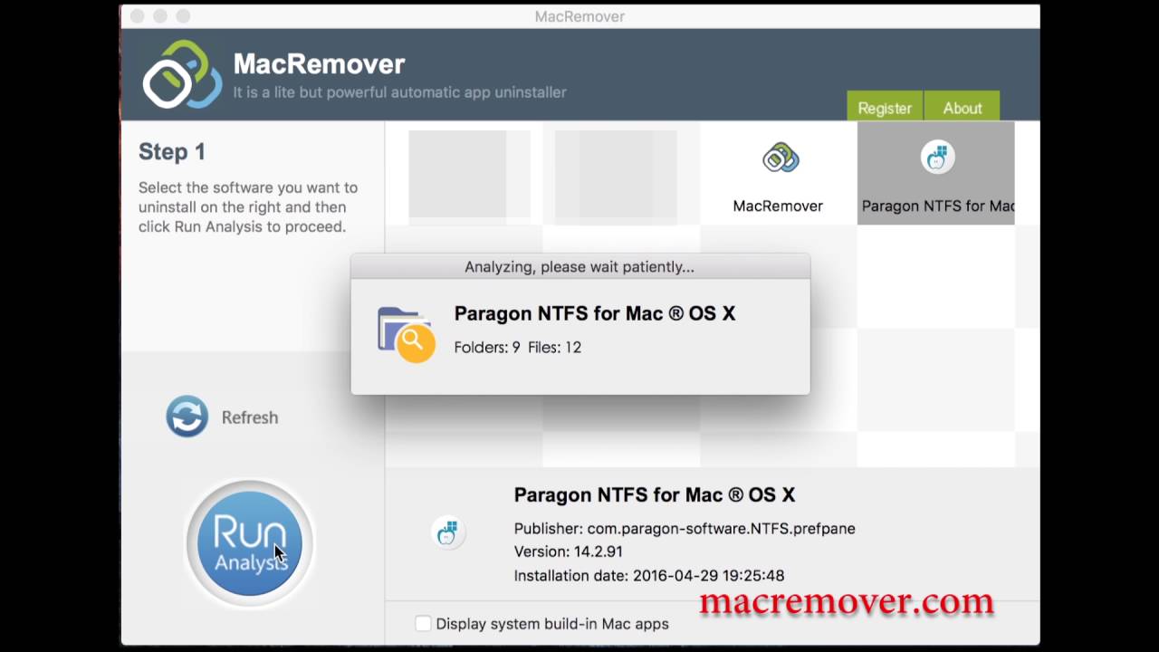 quit paragon ntfs for mac